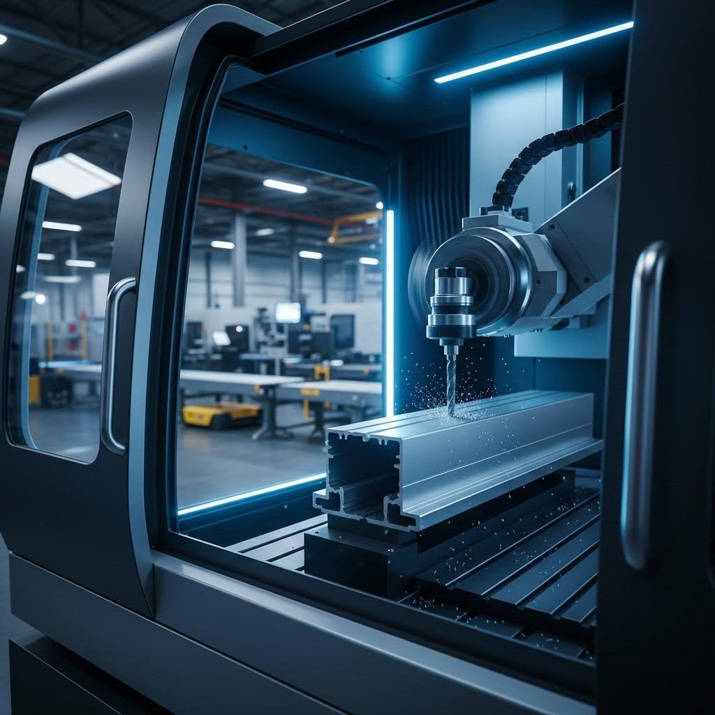 cnc machining transforms raw aluminum extrusions into precision fit rv components