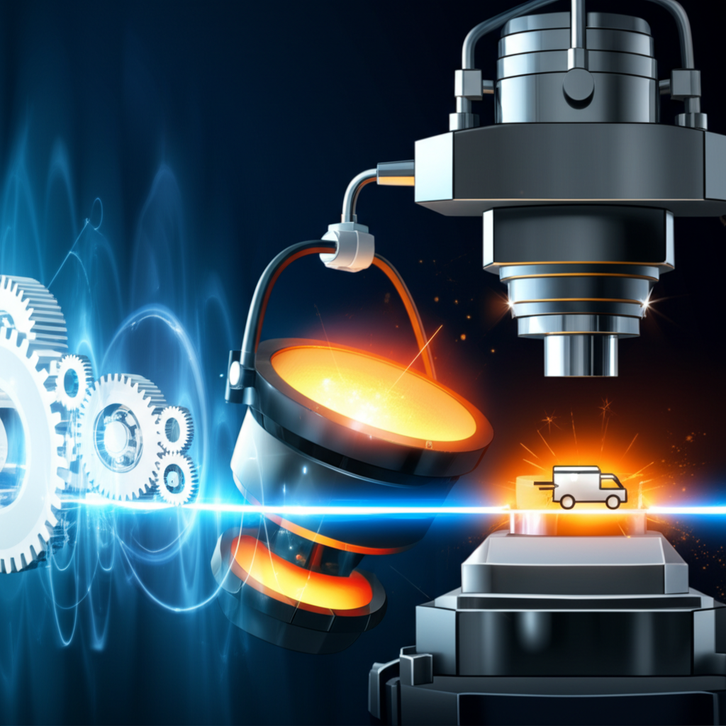 conceptual visualization of the components that make up manufacturing lead time