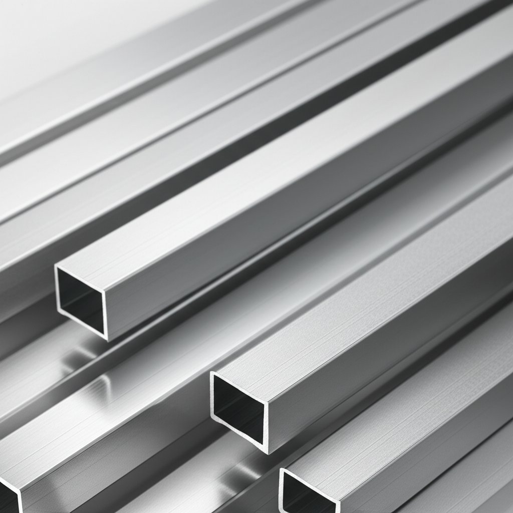 clear anodized aluminum profiles displaying a consistent metallic finish