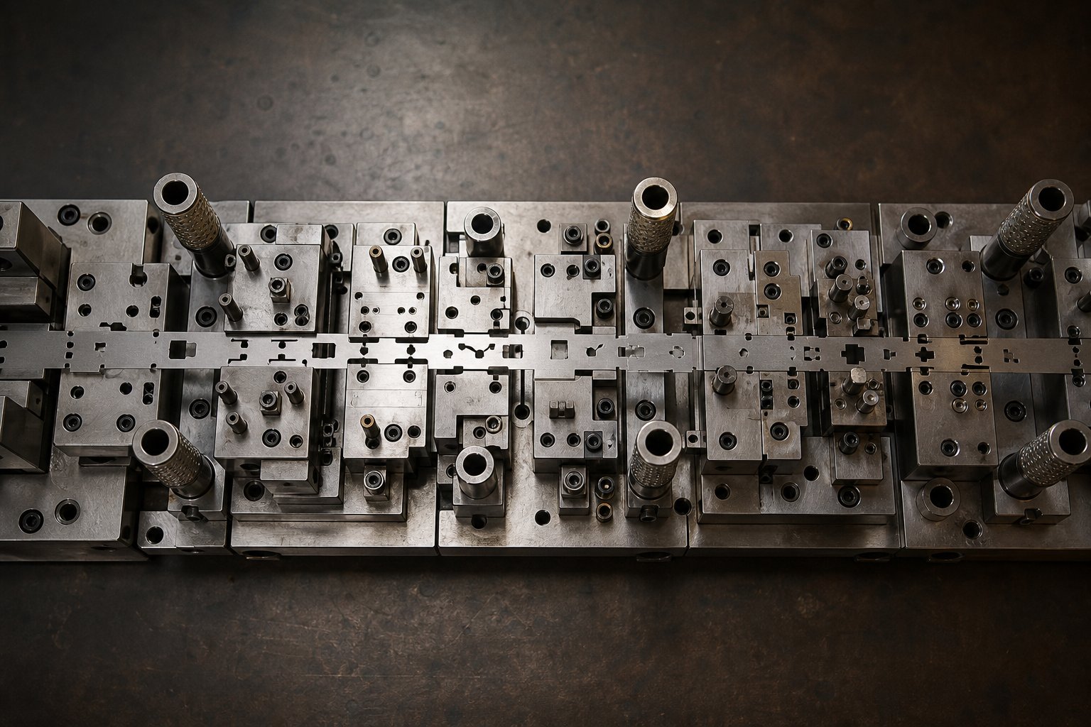 progressive dies accumulate cost station by station with each operation adding machined components and engineering complexity
