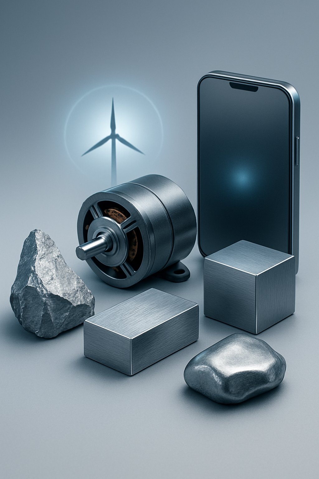 rare earth metals support magnets electronics and clean energy technology