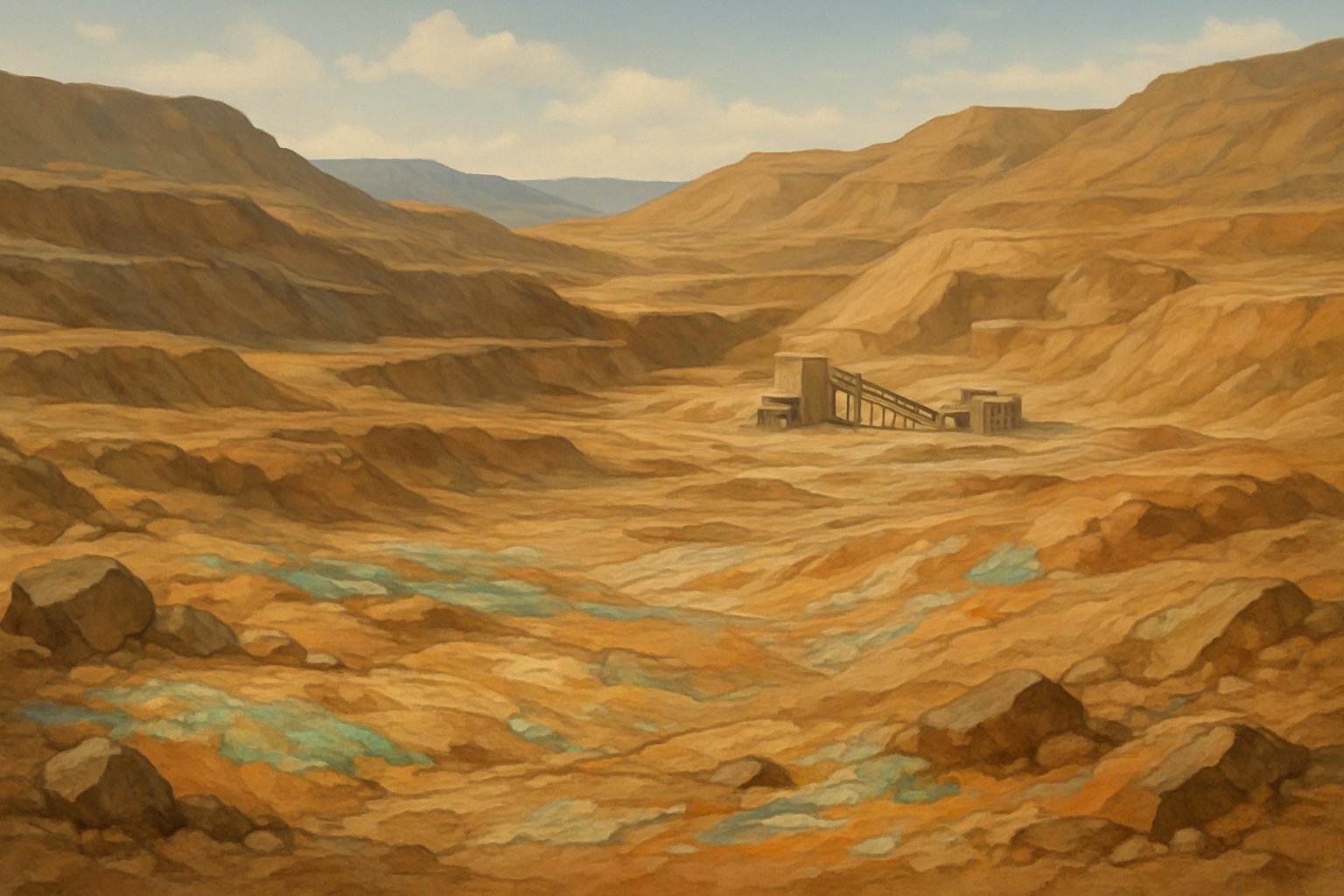 rare earths are often widespread but difficult to extract and separate