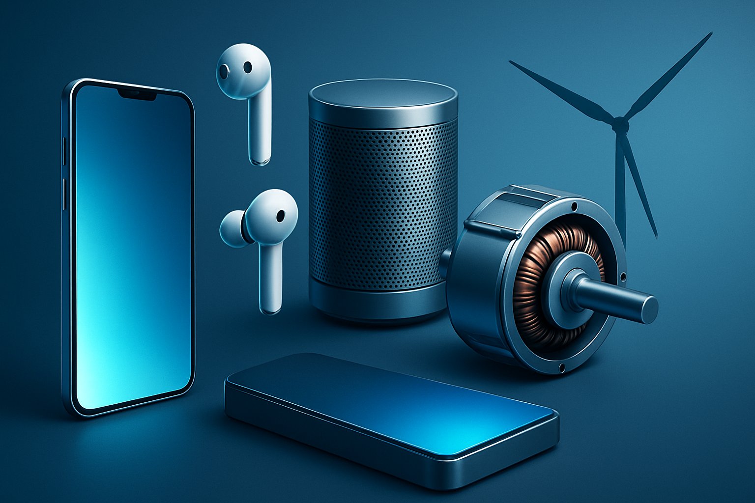 rare earths help power devices displays motors and energy systems