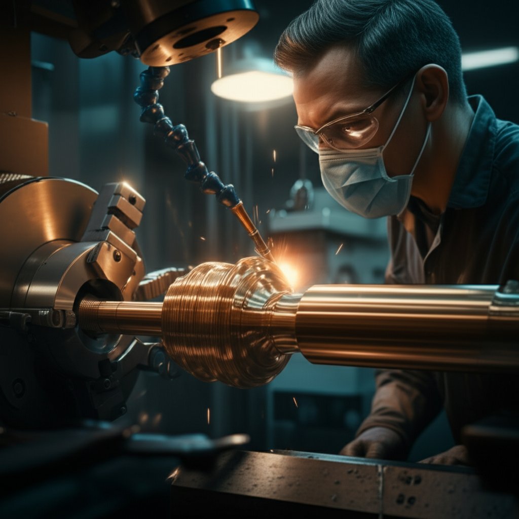 precision cnc machining for custom brass faucet components