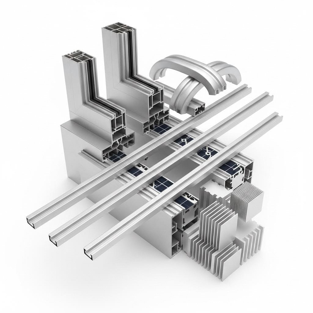 aluminum extrusion applications spanning architecture automotive solar and electronics industries