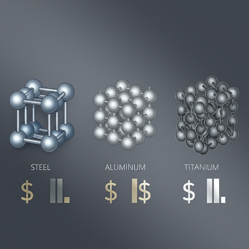 comparison of raw material properties and their impact on forging costs