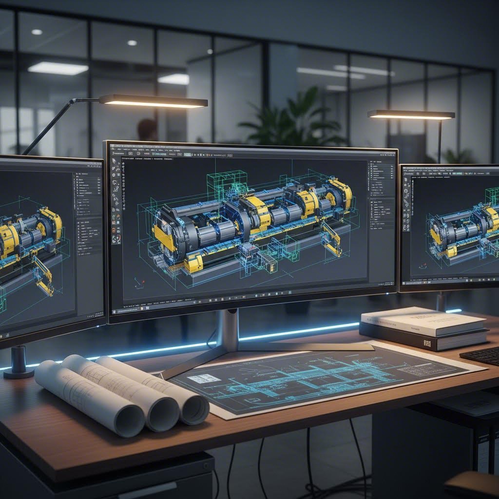 cad based tandem die line layout planning and engineering validation process