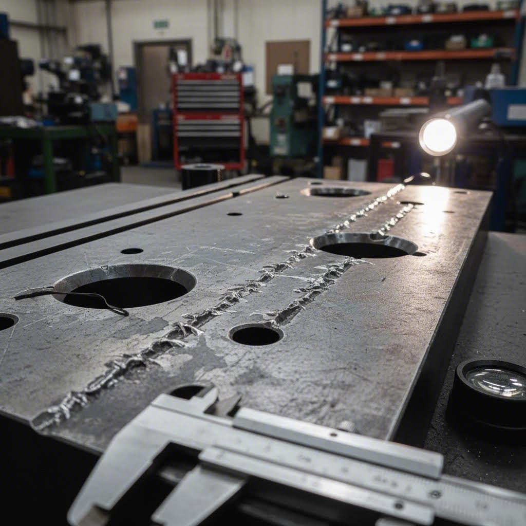 identifying wear patterns and surface damage during stripper plate inspection prevents production problems