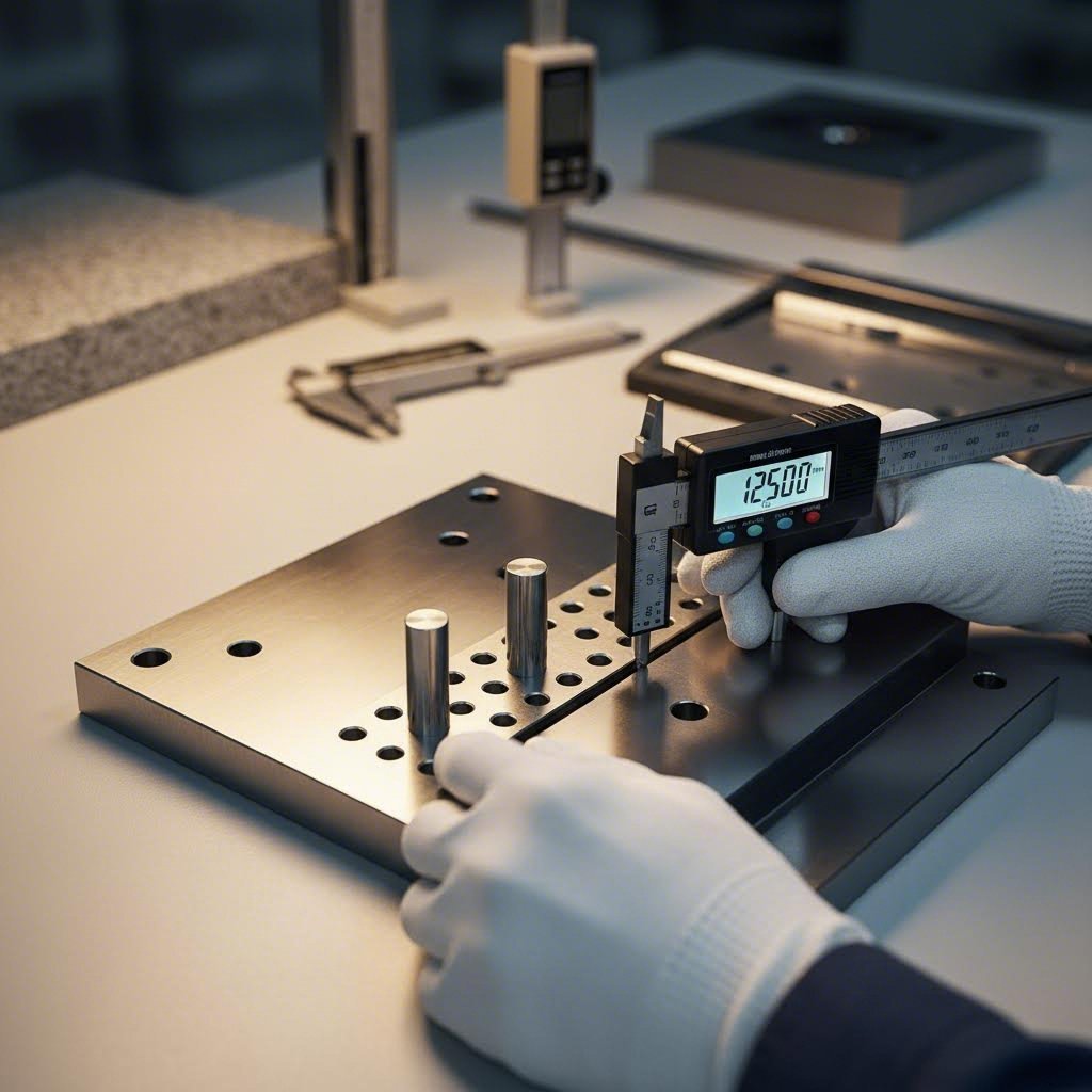 precision measurement of stripper plate clearances ensures proper punch guidance and material release