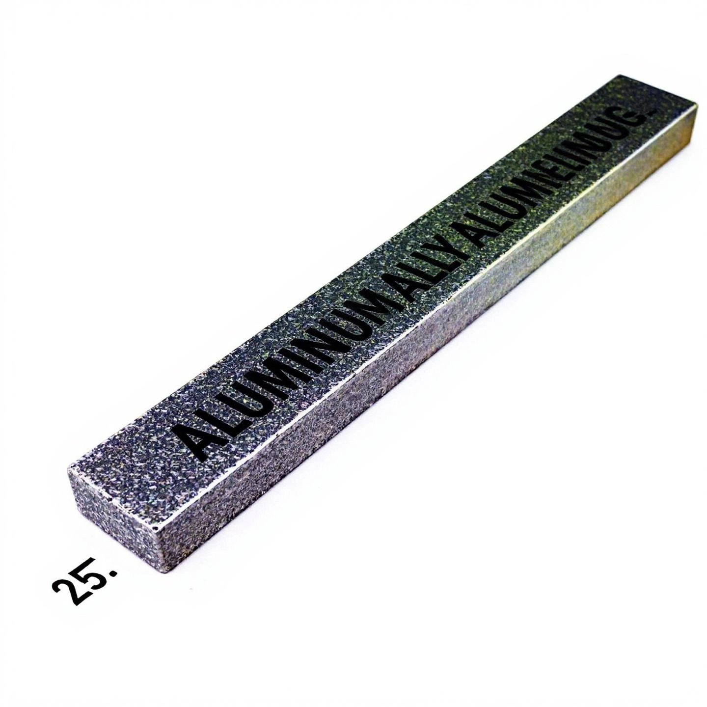 aluminum alloy bars representing different melting ranges for industrial applications