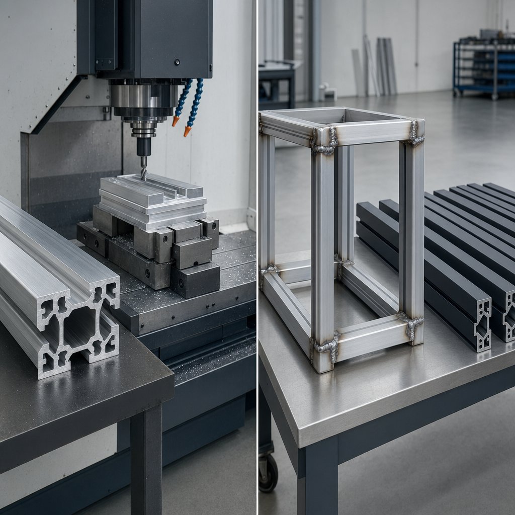 6082 aluminum extrusion fabrication from cutting to anodized finishing