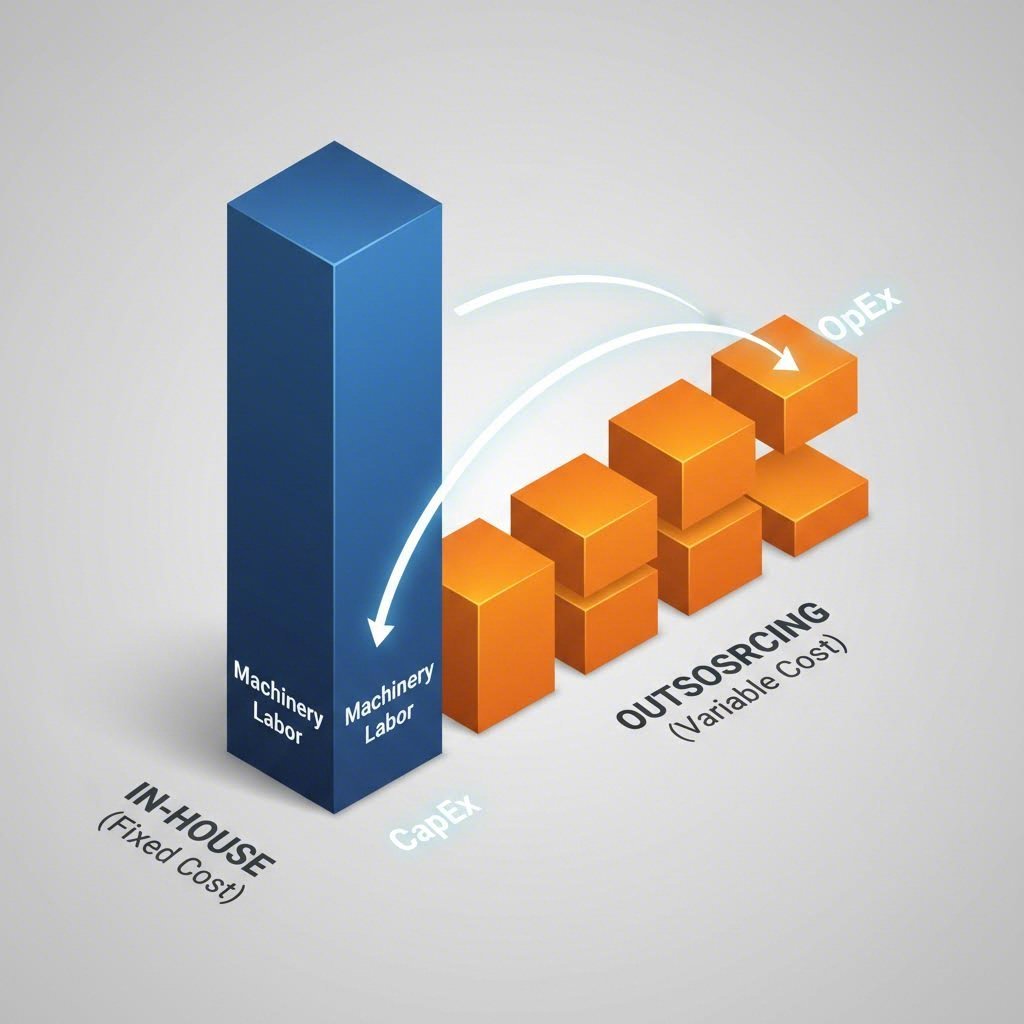 Comparison of capital expenditure vs operational expenditure models in manufacturing