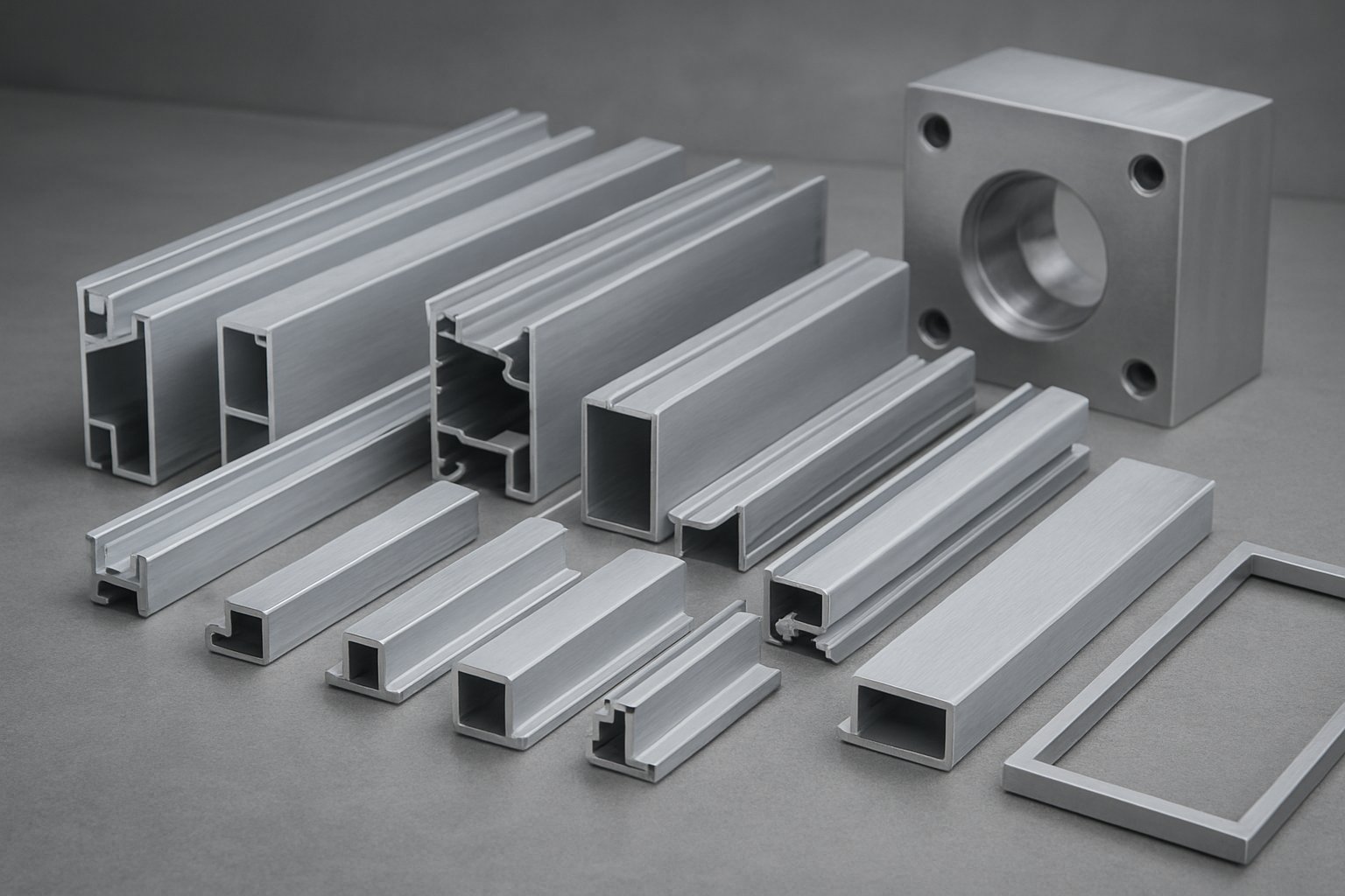 aluminum extrusion profiles for architectural and industrial use