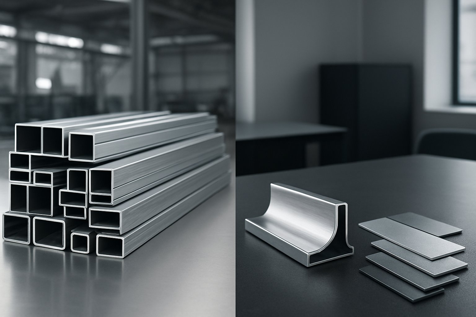 standard and custom aluminum extrusion profile options