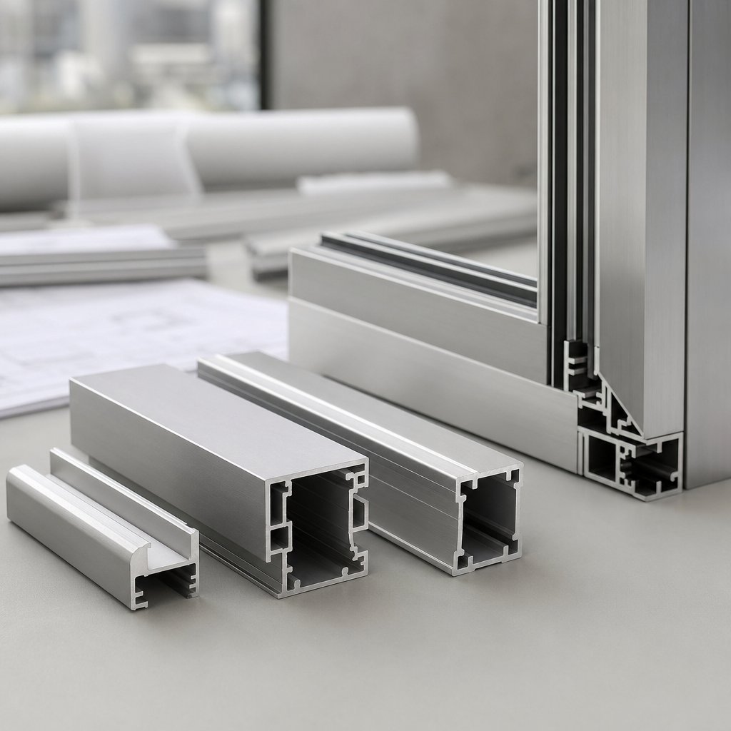 aluminum frame profile types for industrial and architectural use