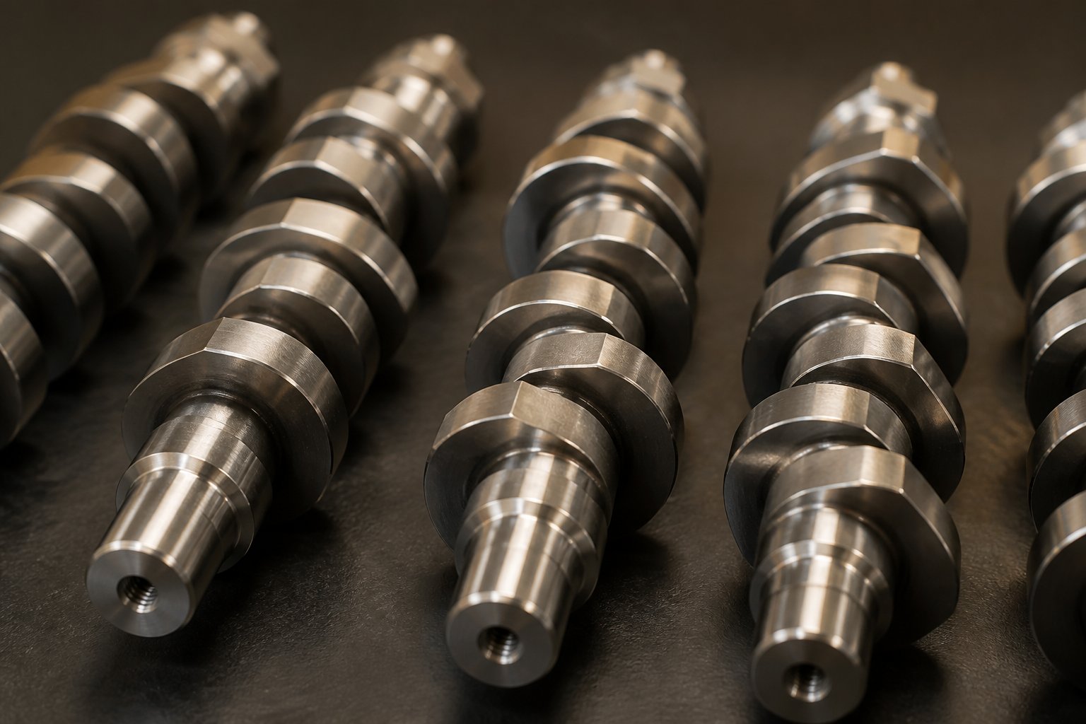 kneading block elements with different stagger angles illustrating how disc offset varies from gentle forward to neutral configurations