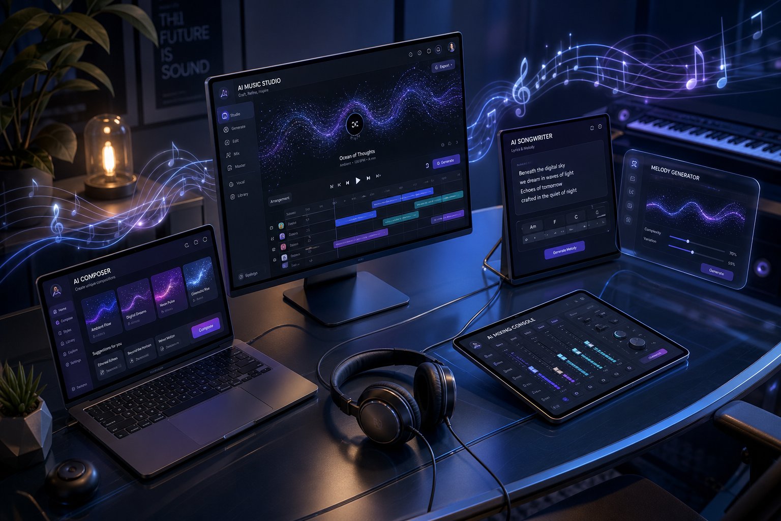 ai music platforms offer different strengths from vocal generation to orchestral scoring