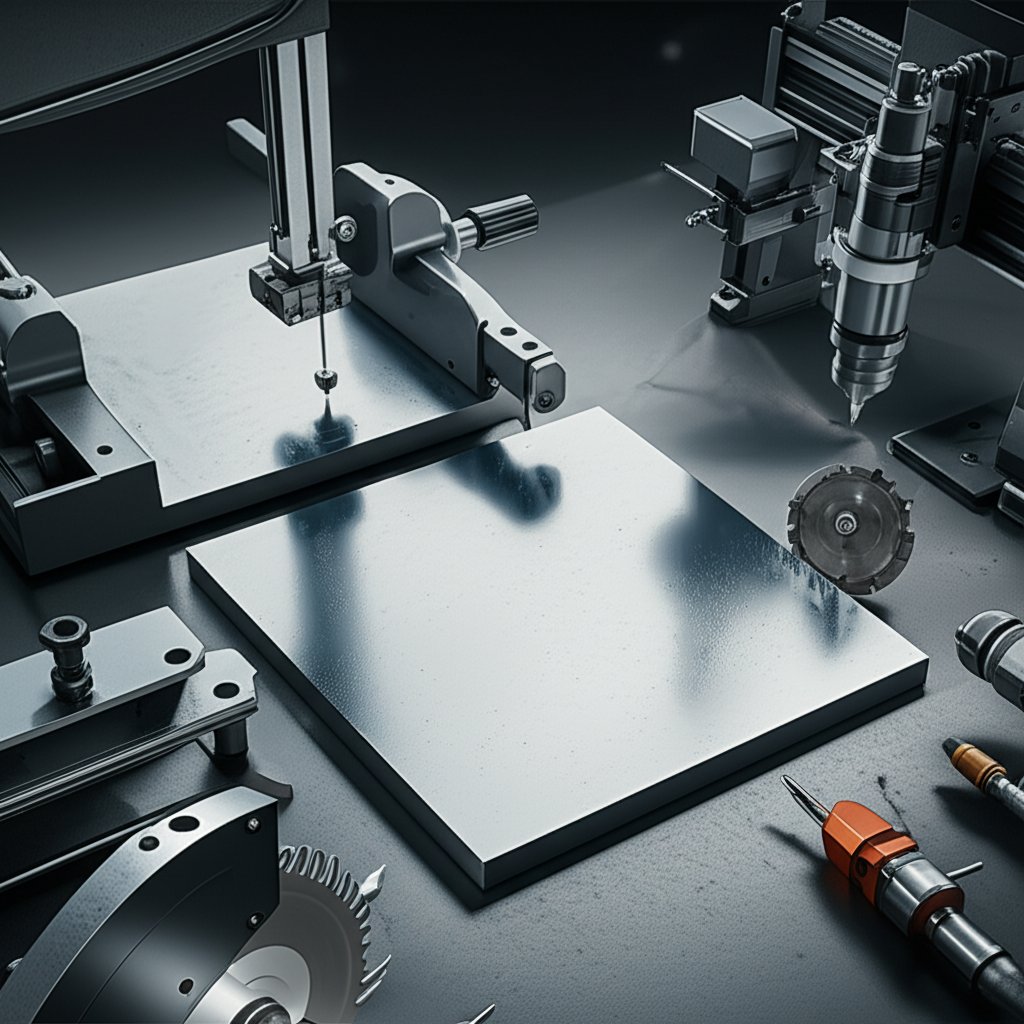 cutting tools and methods used for precise 1 4 inch aluminum plate fabrication