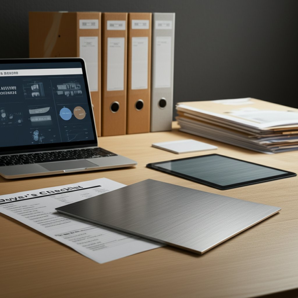 sourcing checklist and documentation for ordering certified 1 4 inch aluminum plate