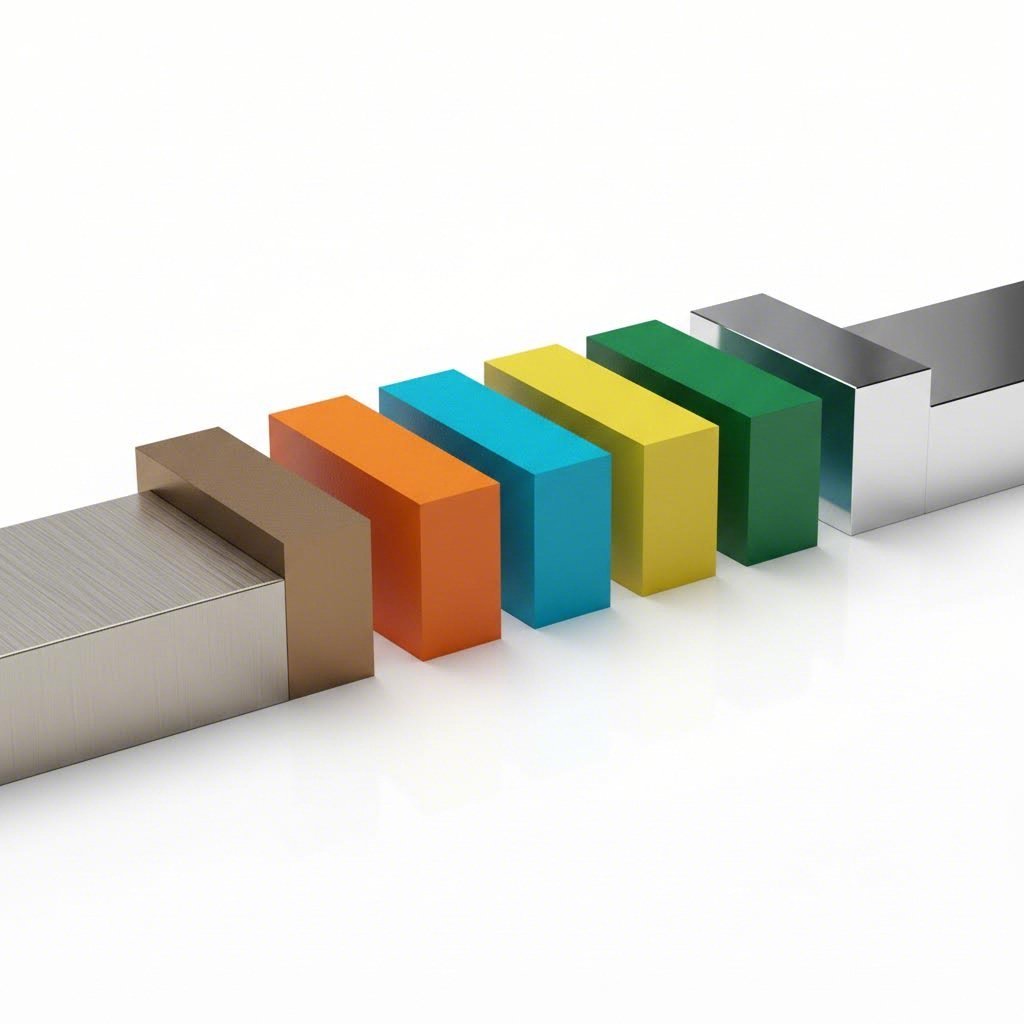 aluminum extrusion surface finish options from anodizing to powder coating