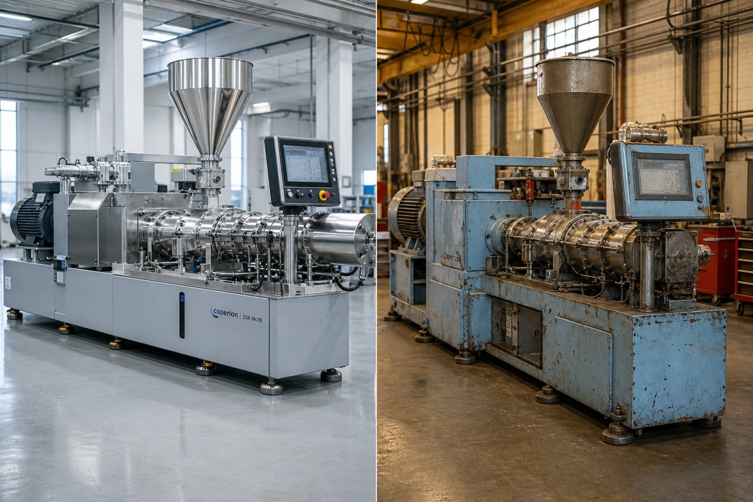 new versus used twin screw extruder %E2%80%94 each option carries distinct advantages depending on budget timeline and total cost of ownership