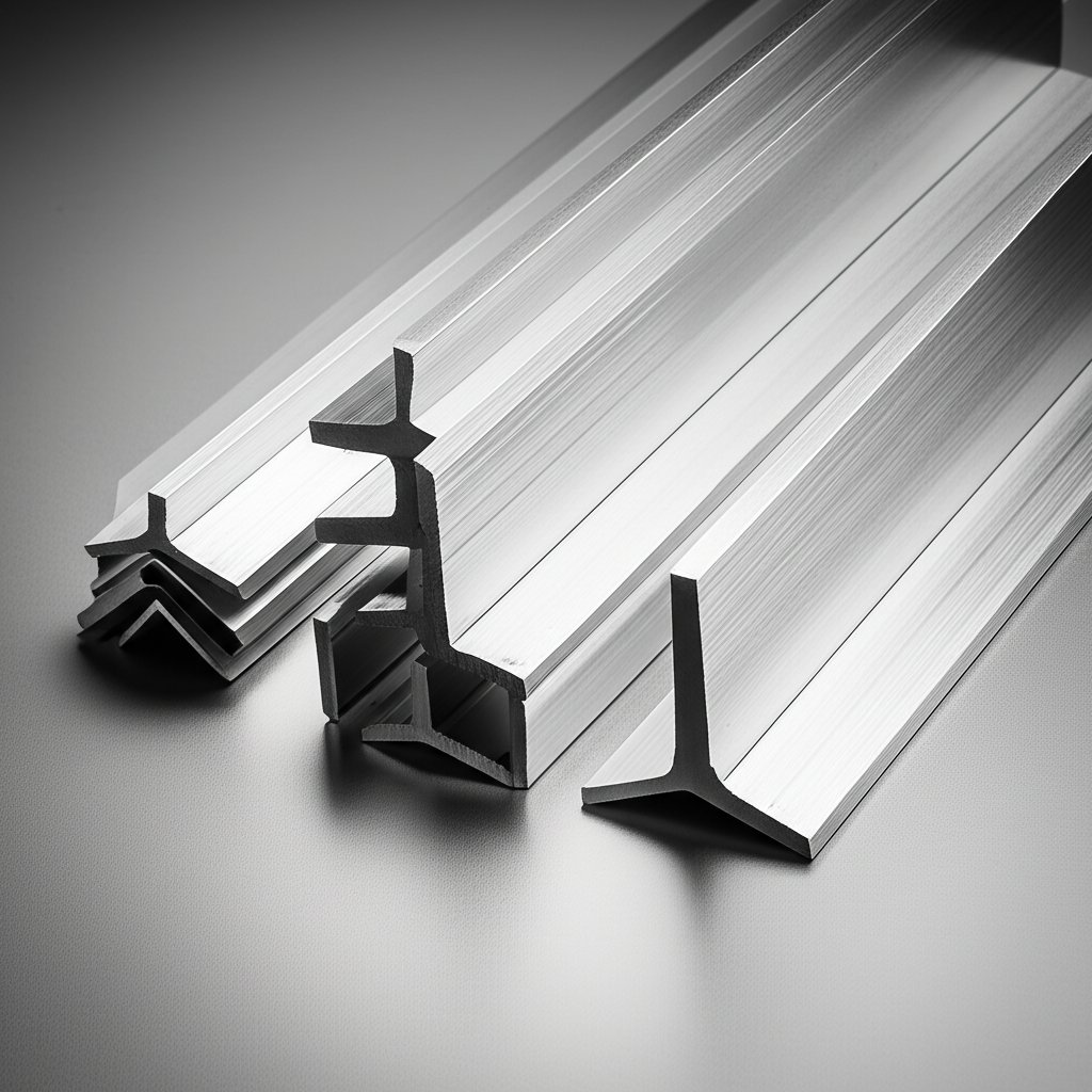 various aluminum angle sizes and profiles for different construction needs