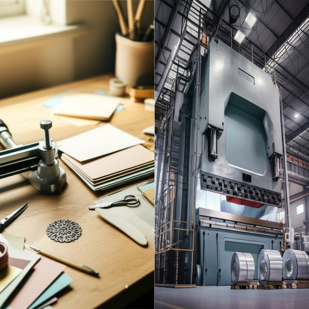from craft die cutting to industrial stamping in manufacturing