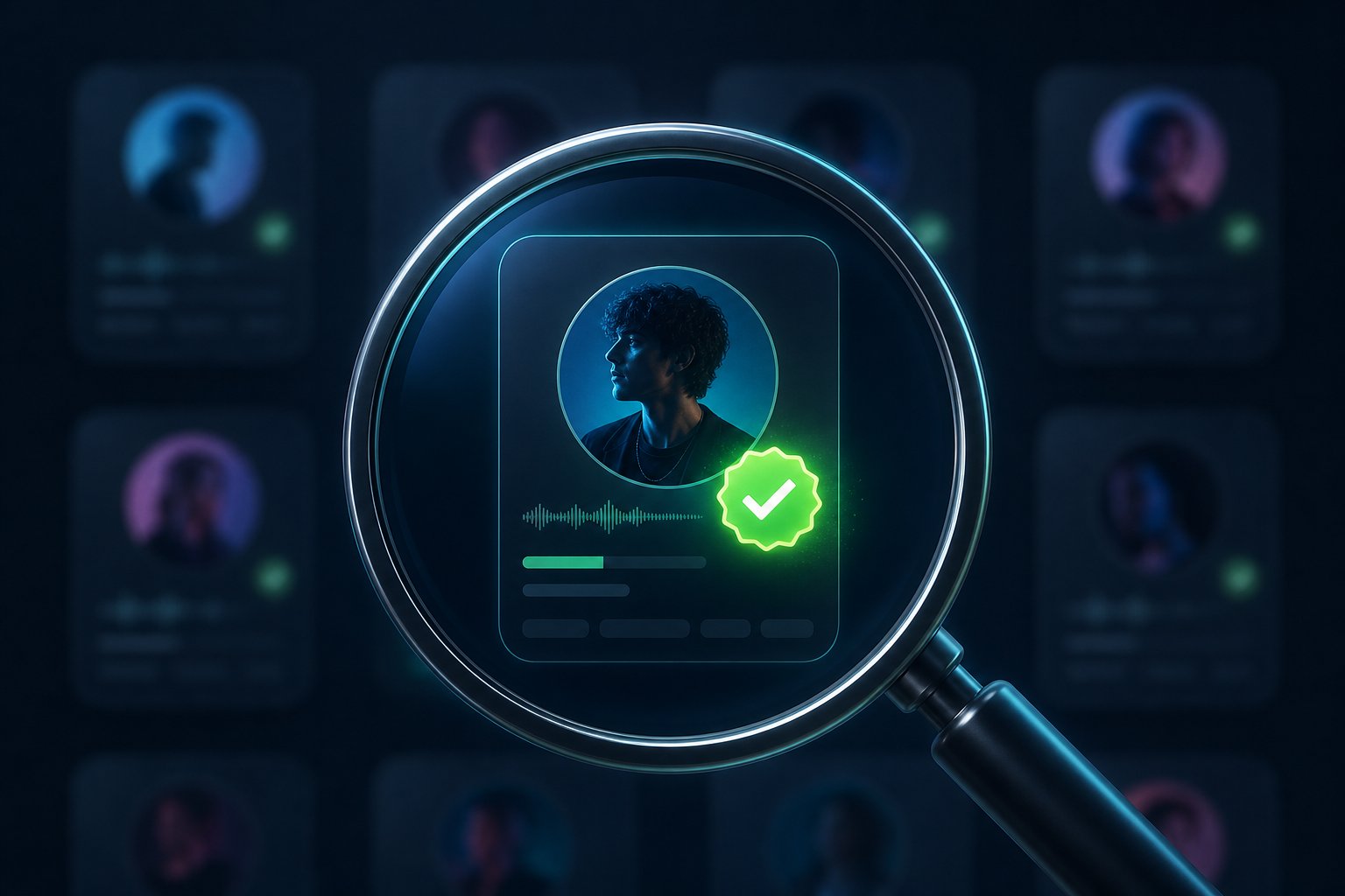 the spotify verified badge helps distinguish authentic artists from ai generated profiles