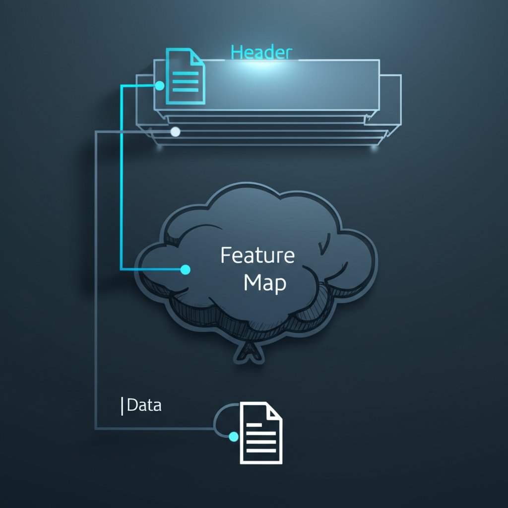 infographic showing the key anatomical sections of a cmm inspection report