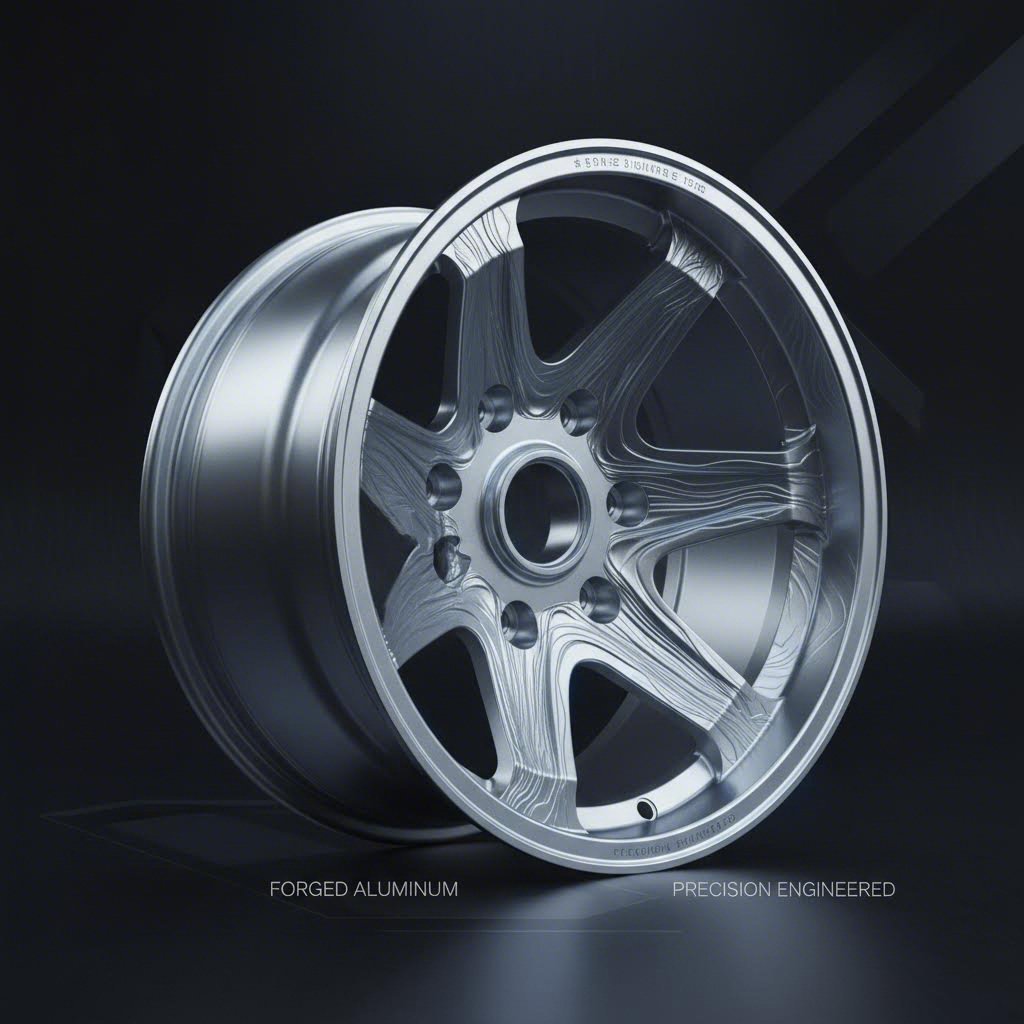 forged wheel construction eliminates porosity and creates superior strength to weight ratios