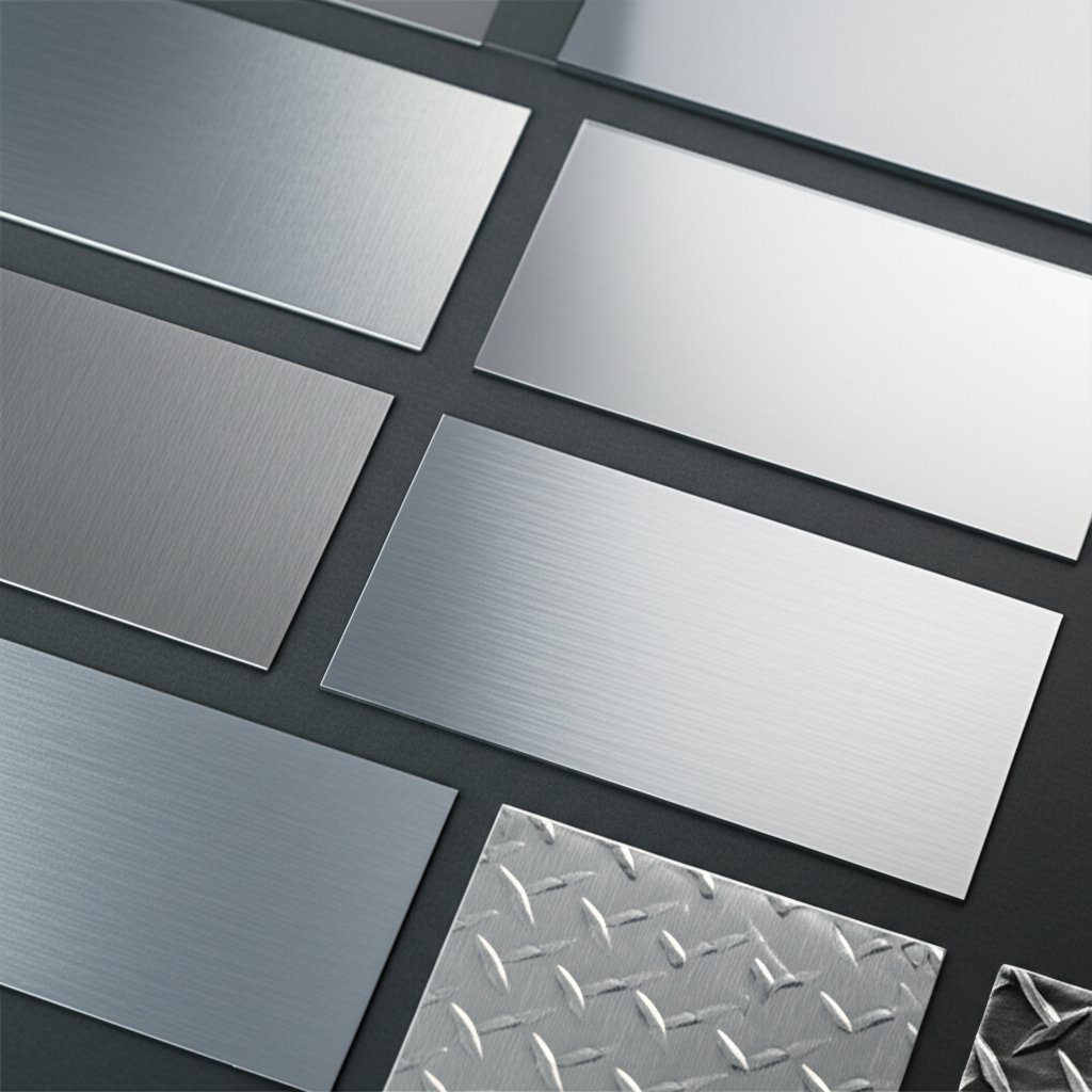aluminium sheet samples in different alloys and tempers for selection guidance