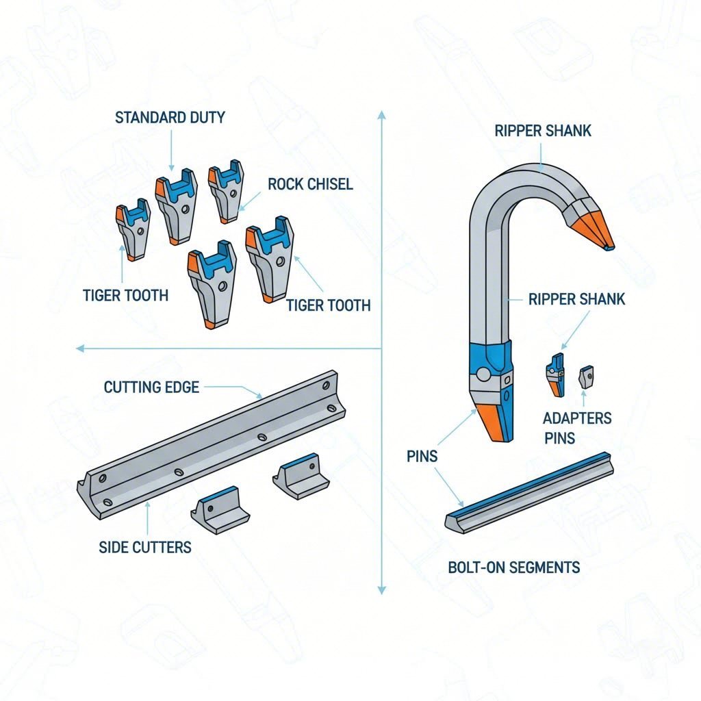 A Pro's Guide to Ground Engaging Tools for Your Fleet - Doozergroup