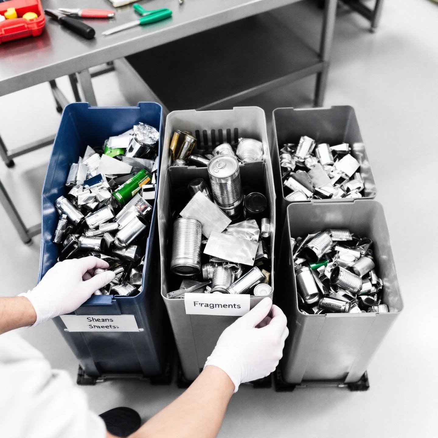 properly preparing and sorting aluminum scrap to maximize payout