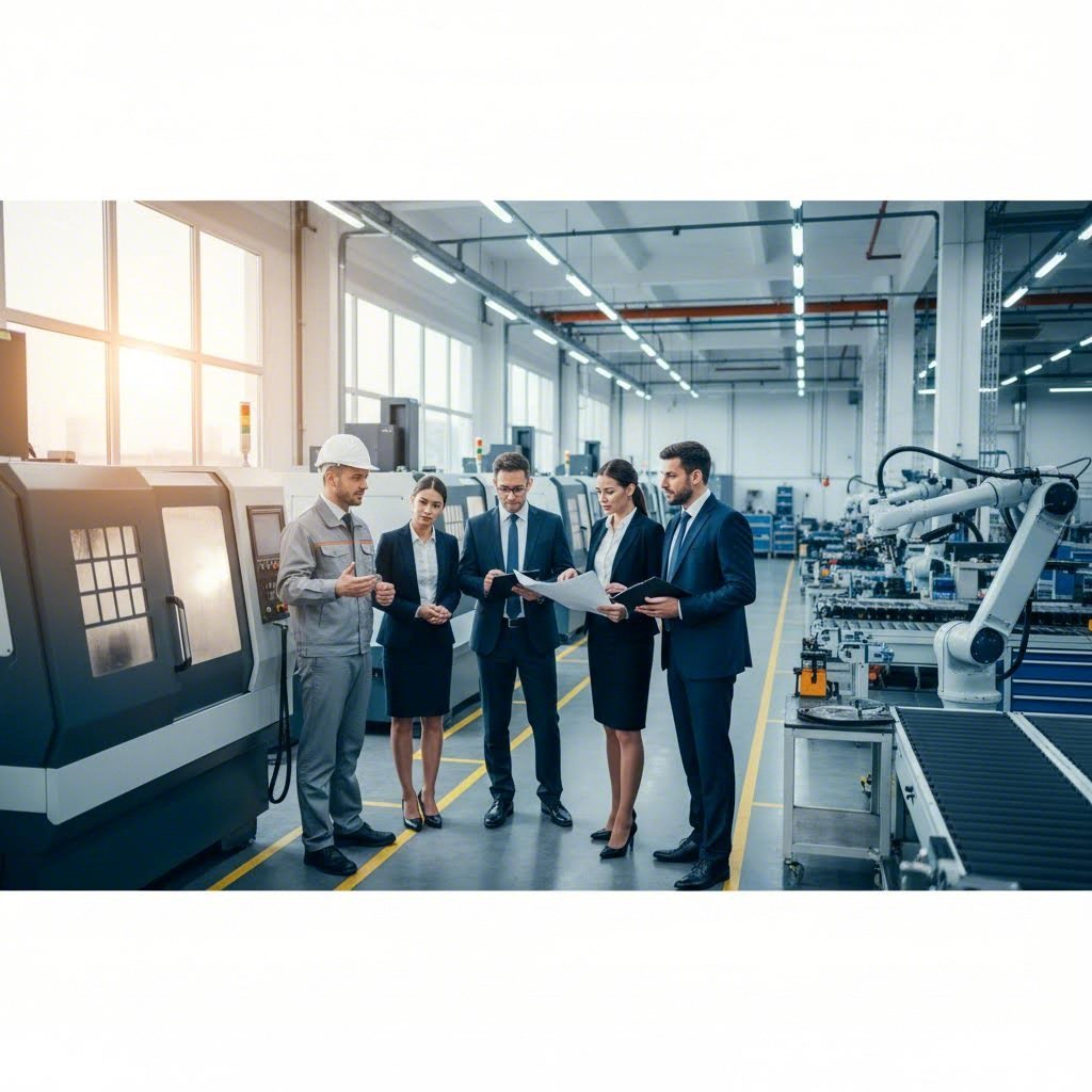 facility evaluation tour for selecting a large scale sheet metal fabrication partner