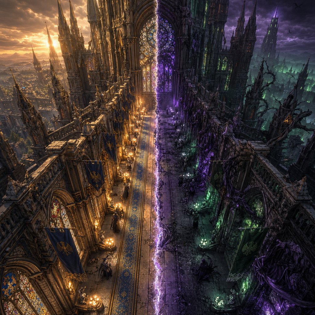 the dual castle concept of castlevania harmony of dissonance reflecting musical tension and resolution