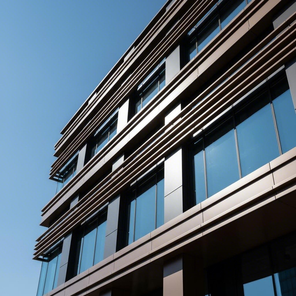 architectural applications showcase aluminum finishing excellence in facades and structural elements