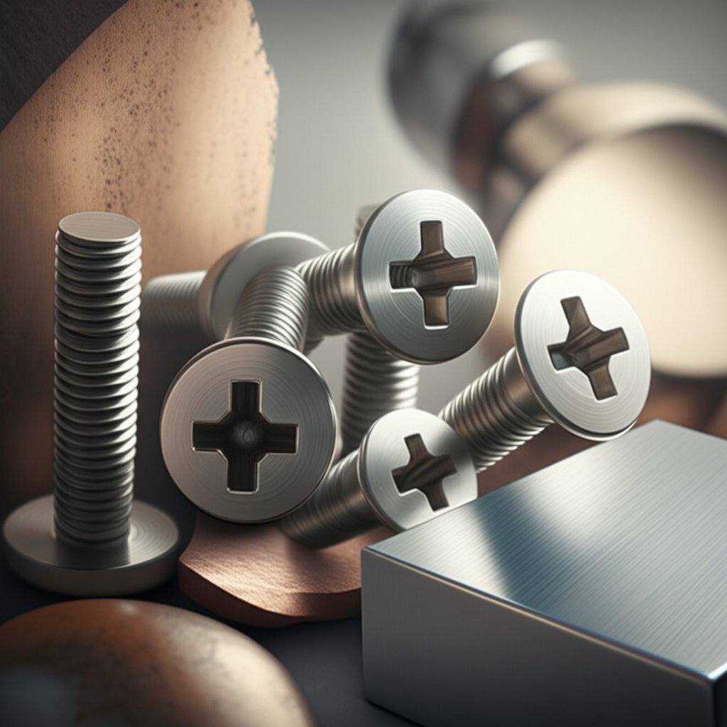 stainless steel screws with different metals illustrating compatibility considerations