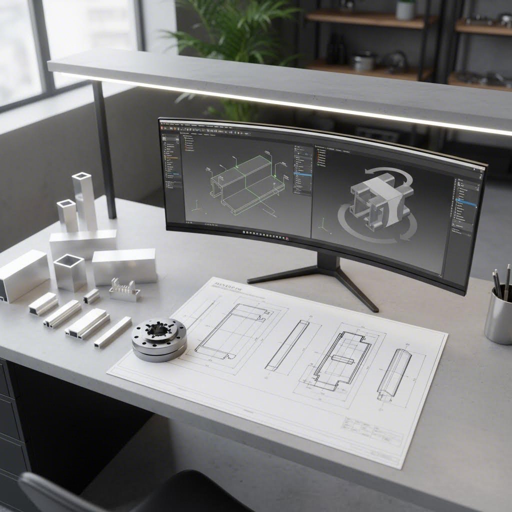 from cad design to die development in aluminum extrusion workflow