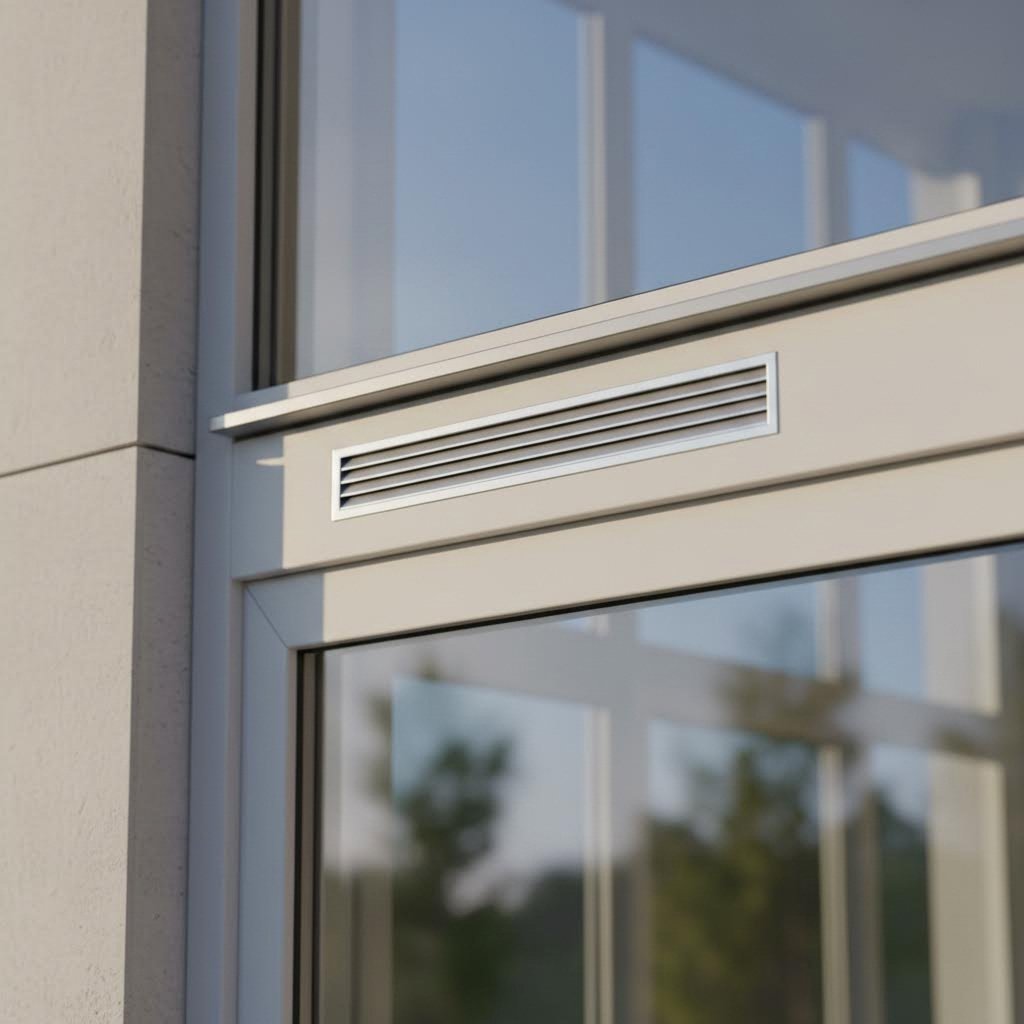 premium aluminum trickle vent for optimal building ventilation