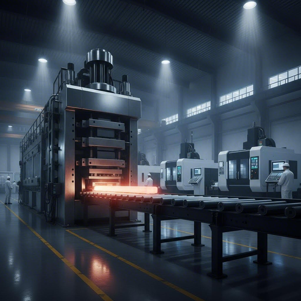 advanced extrusion press producing custom aluminum interlocking profiles