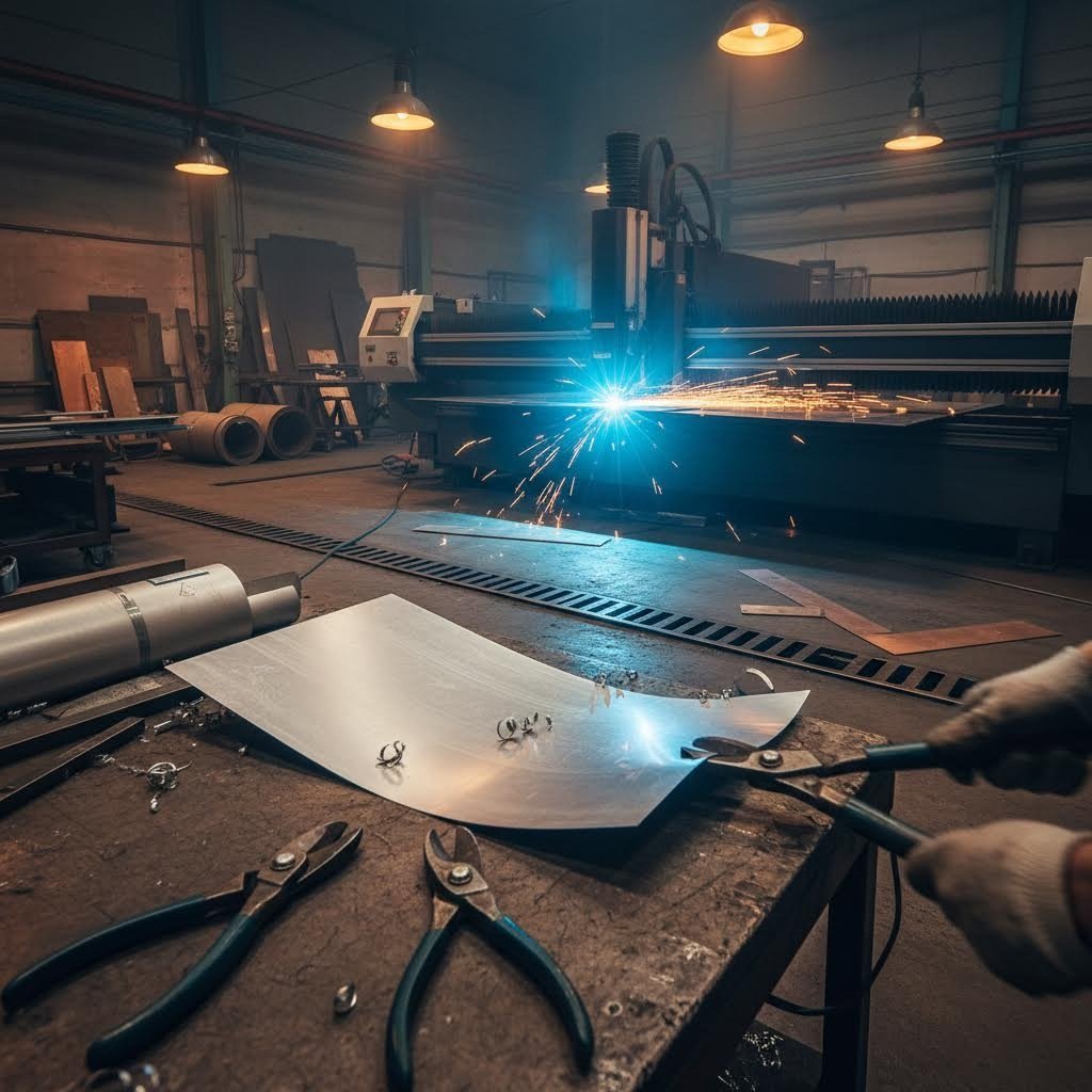 complete metal sheet cutting toolkit from hand snips to industrial laser systems