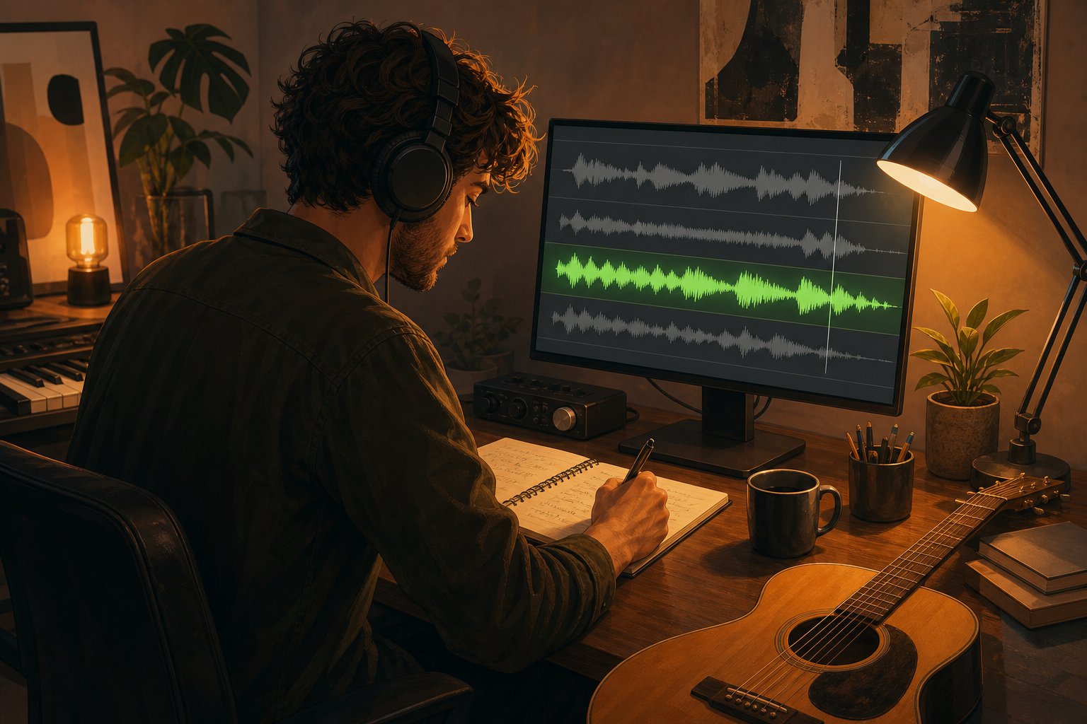 comparing multiple ai generated song variations during the iterative refinement process