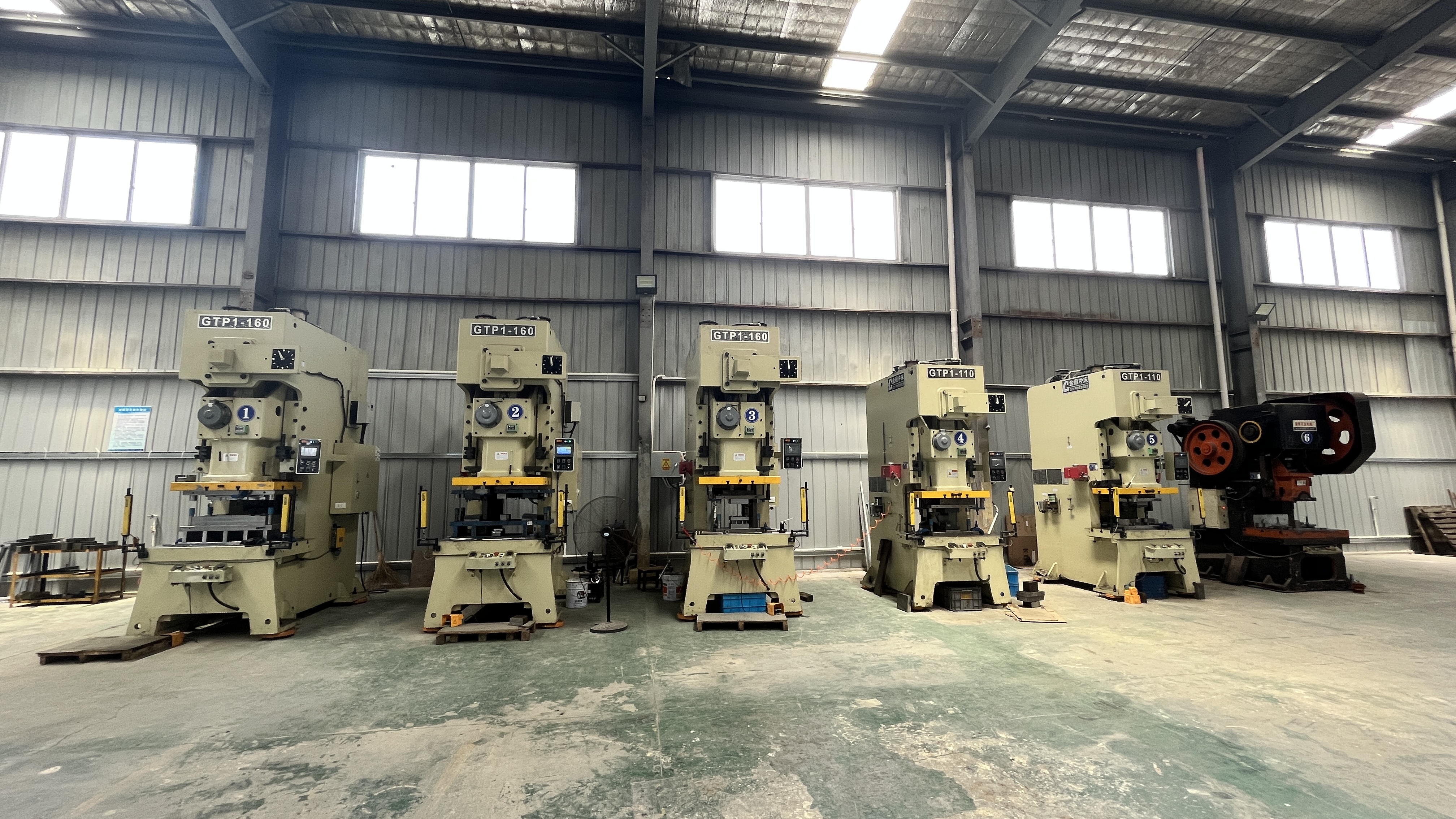 different types of stamping presses and dies used for various sheet metal forming operations