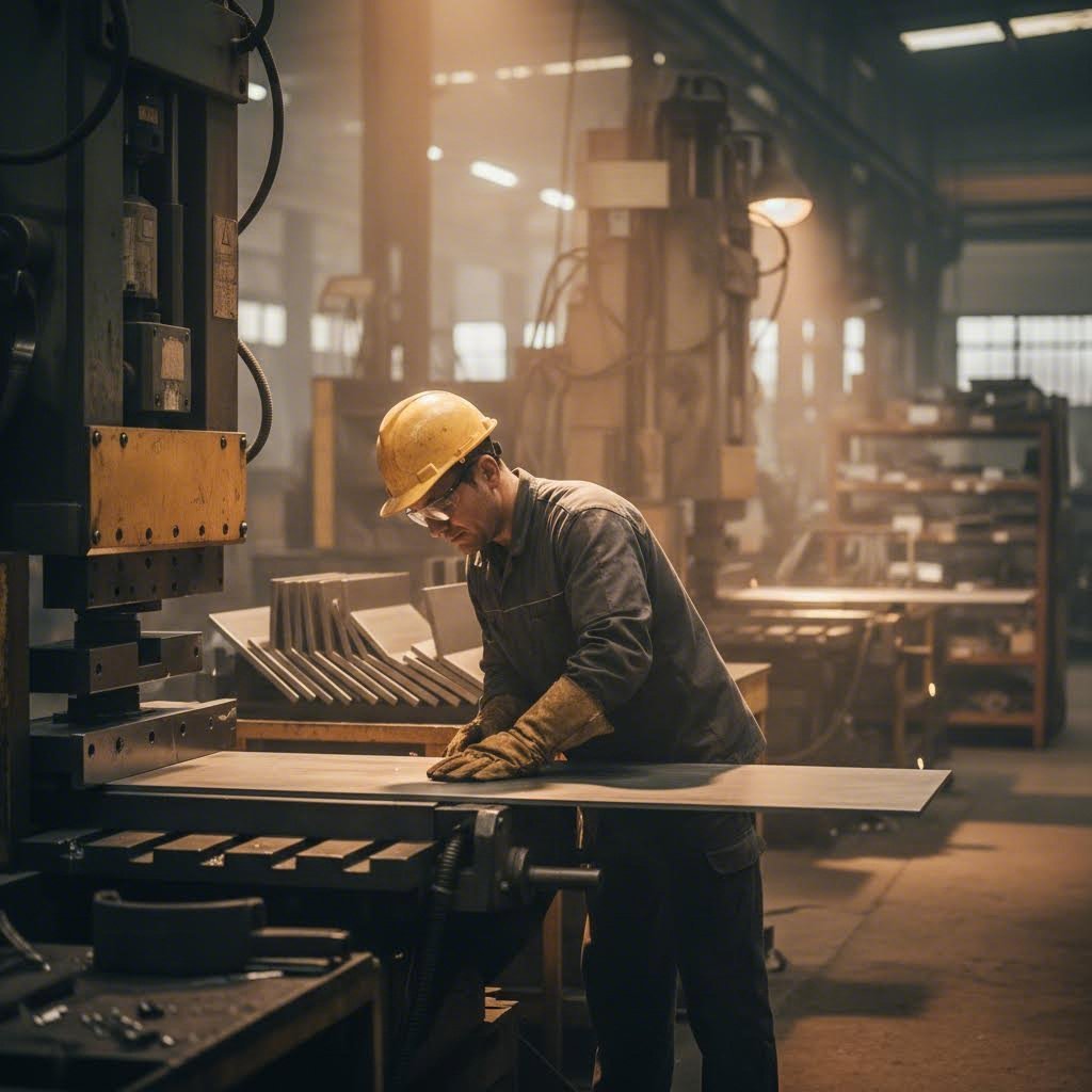 press brake forming transforms flat metal blanks into 3d components