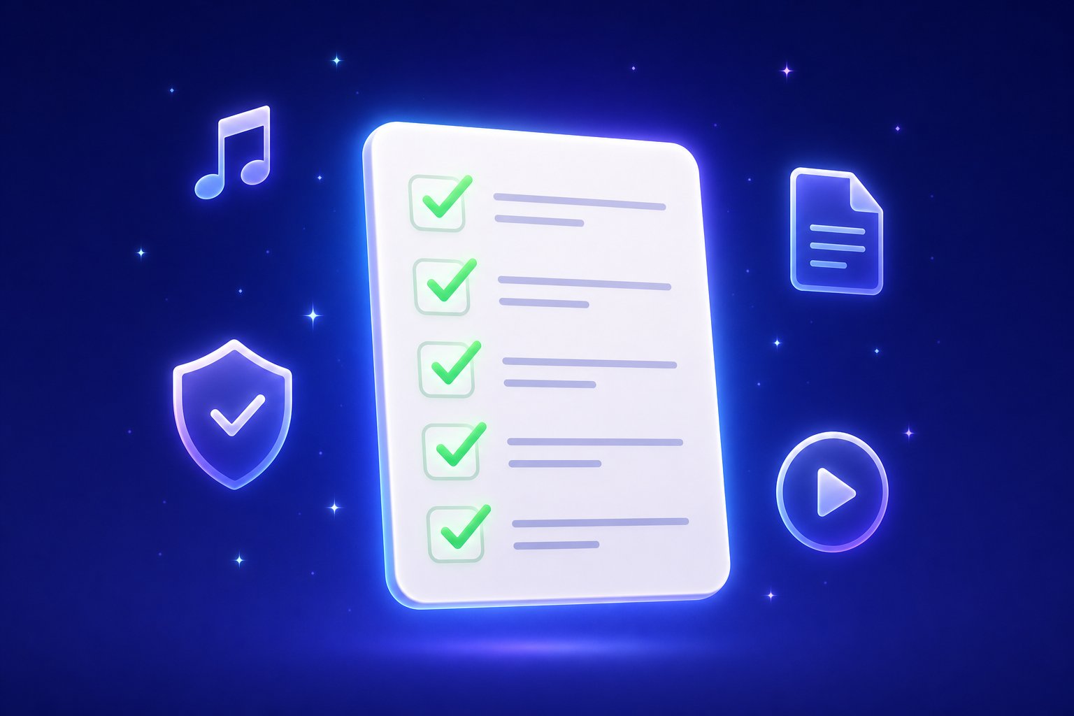 a compliance checklist helps creators publish ai music on youtube safely and profitably