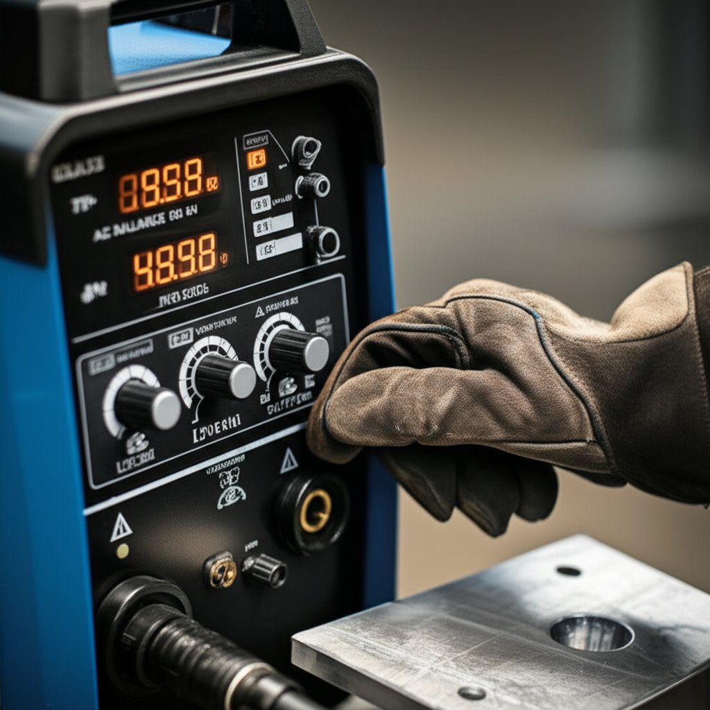 adjusting ac balance and frequency settings for optimal aluminum tig welding