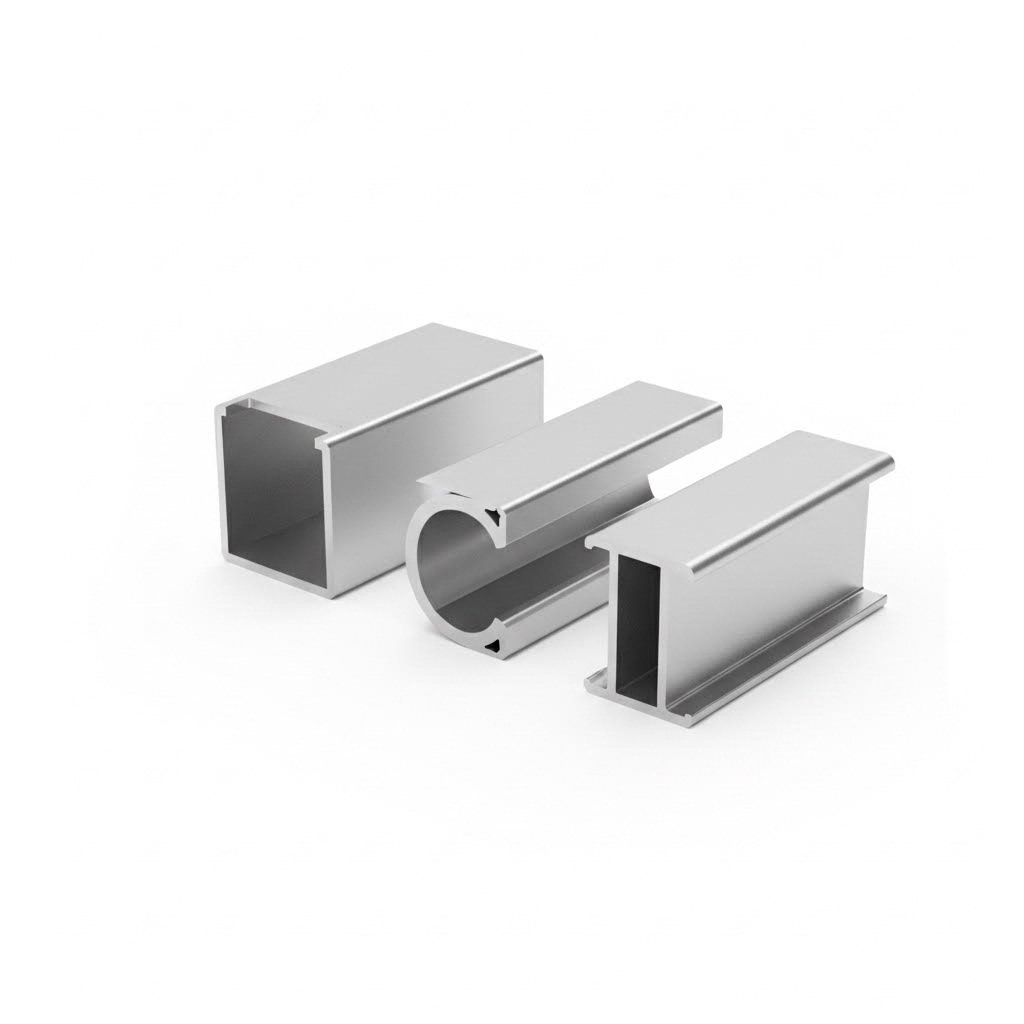 comparison of aluminum u channel c channel and structural channel profile geometries