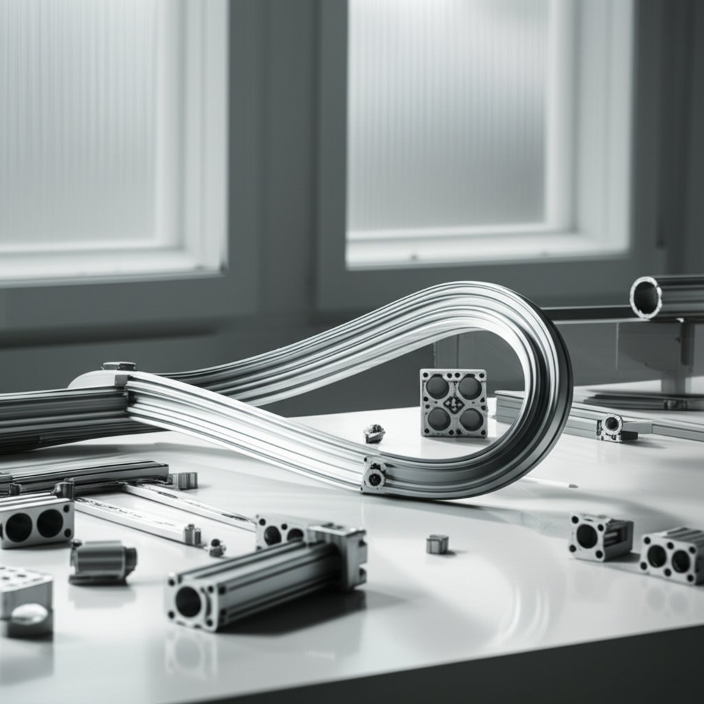 6061 aluminum profiles exemplifying lightweight versatility in modern engineering applications