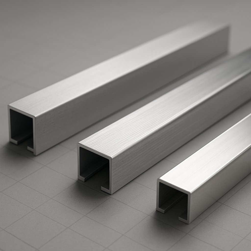 visual comparison concept for t4 t5 and t6 aluminum tempers