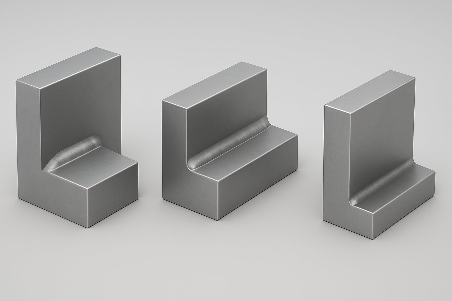 t joint lap joint and corner joint with fillet weld placement